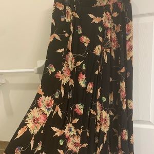 Chaps Ralph Lauren floral maxi skirt